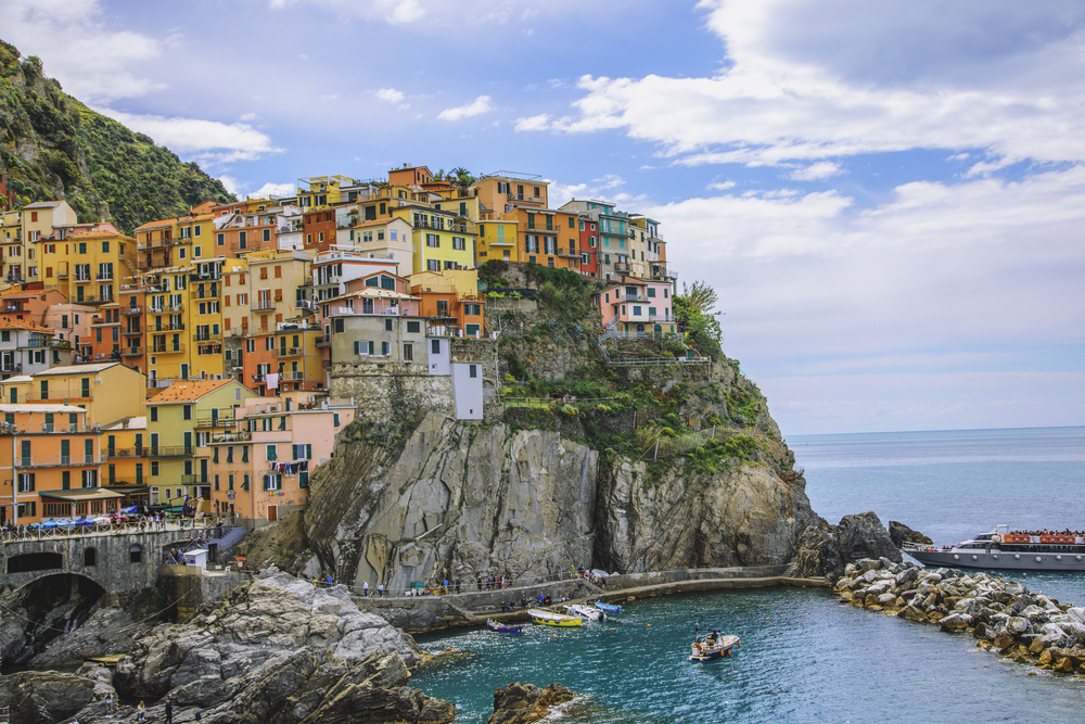 Utflukt til Corniglia og Vernazza